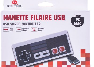 Manette USB forme NES pour PC/MAC