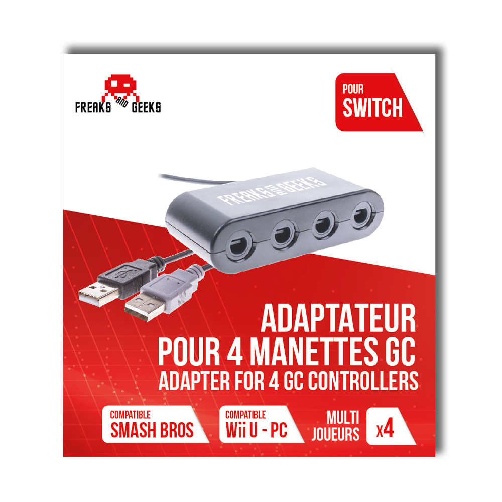 Adaptateur Manette Gamecube - Switch
