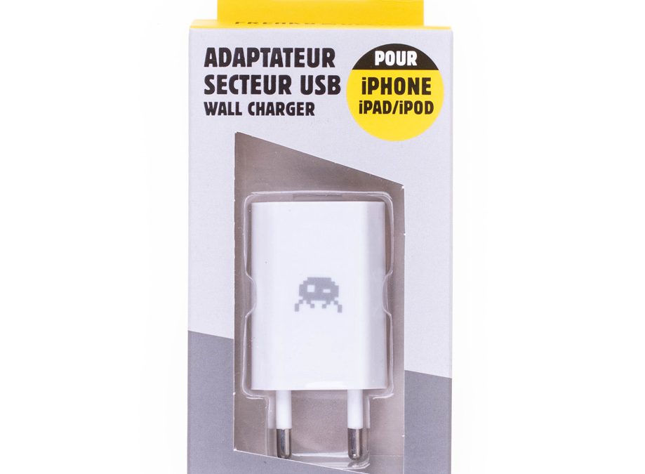 Adaptateur secteur USB pour iPhone/iPad/iPod (1A)