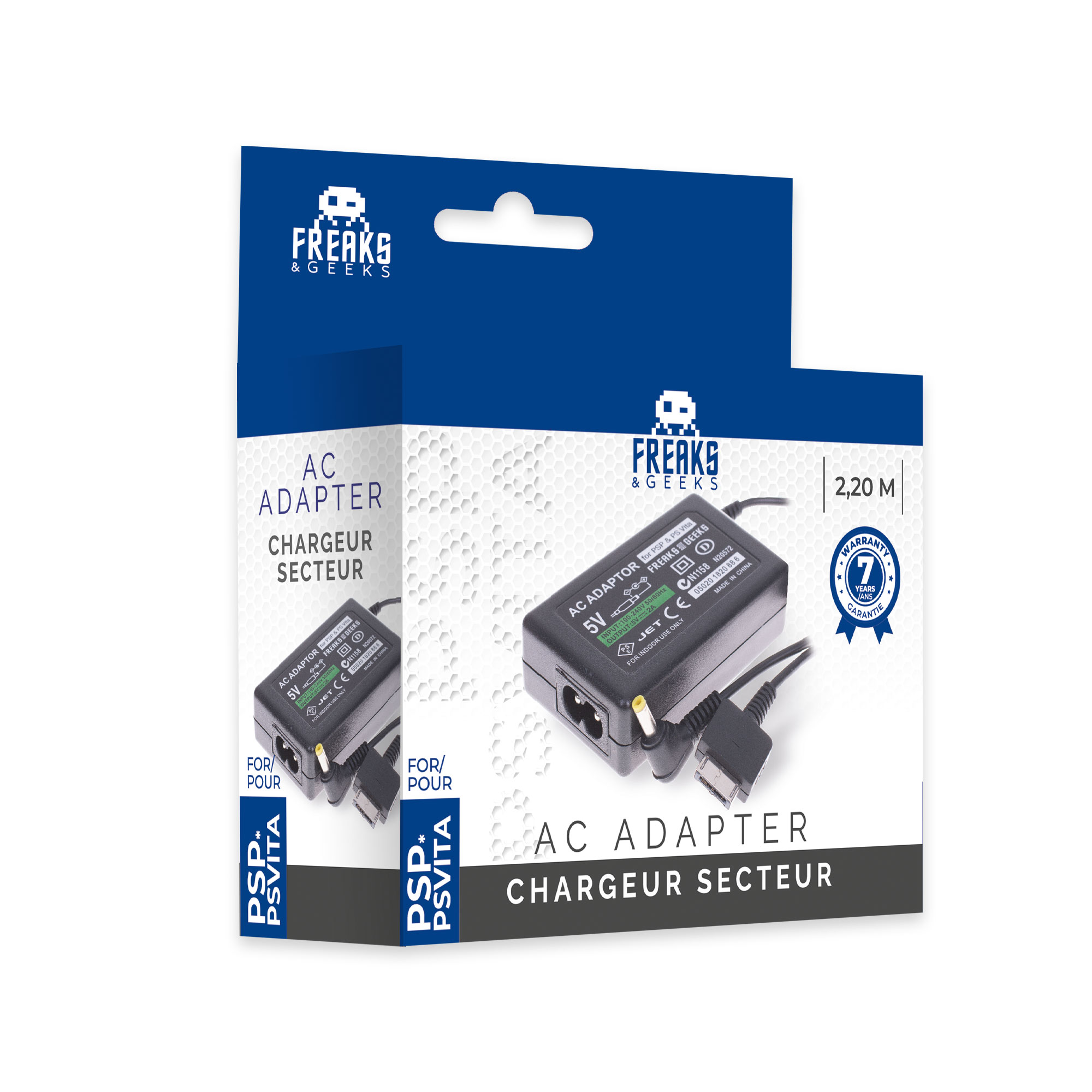 CHILDMORY Chargeur Adaptateur Secteur pour PSVita 1000 avec câble de Charge  USB (Compatible Uniquement avec Les modèles PS Vita 1000)…