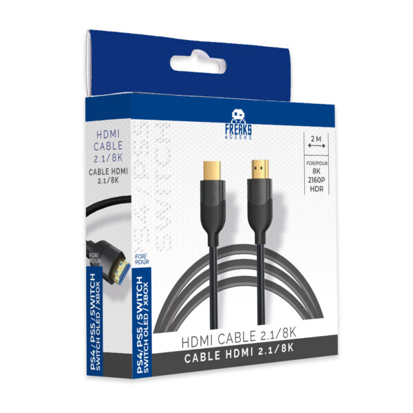 Câble HDMI ETHERNET 2.1 (2m)  8K – Image 2