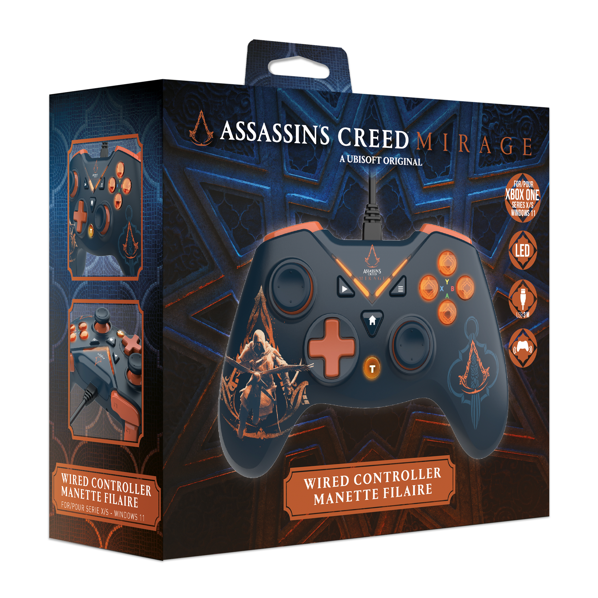 Manette Sans Fil PC XBox Assassin's Creed Mirage - Freaks and Geeks