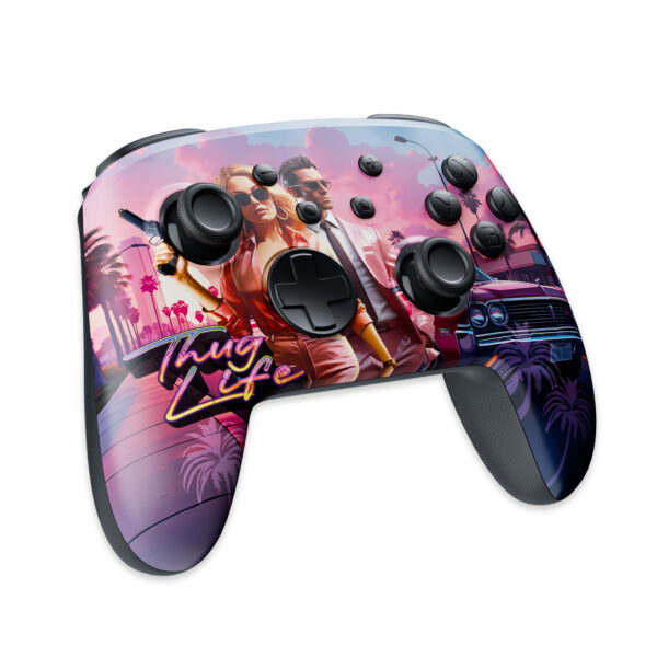 Manette Switch/PC Sans-fil RGB - Thug Life – Image 4